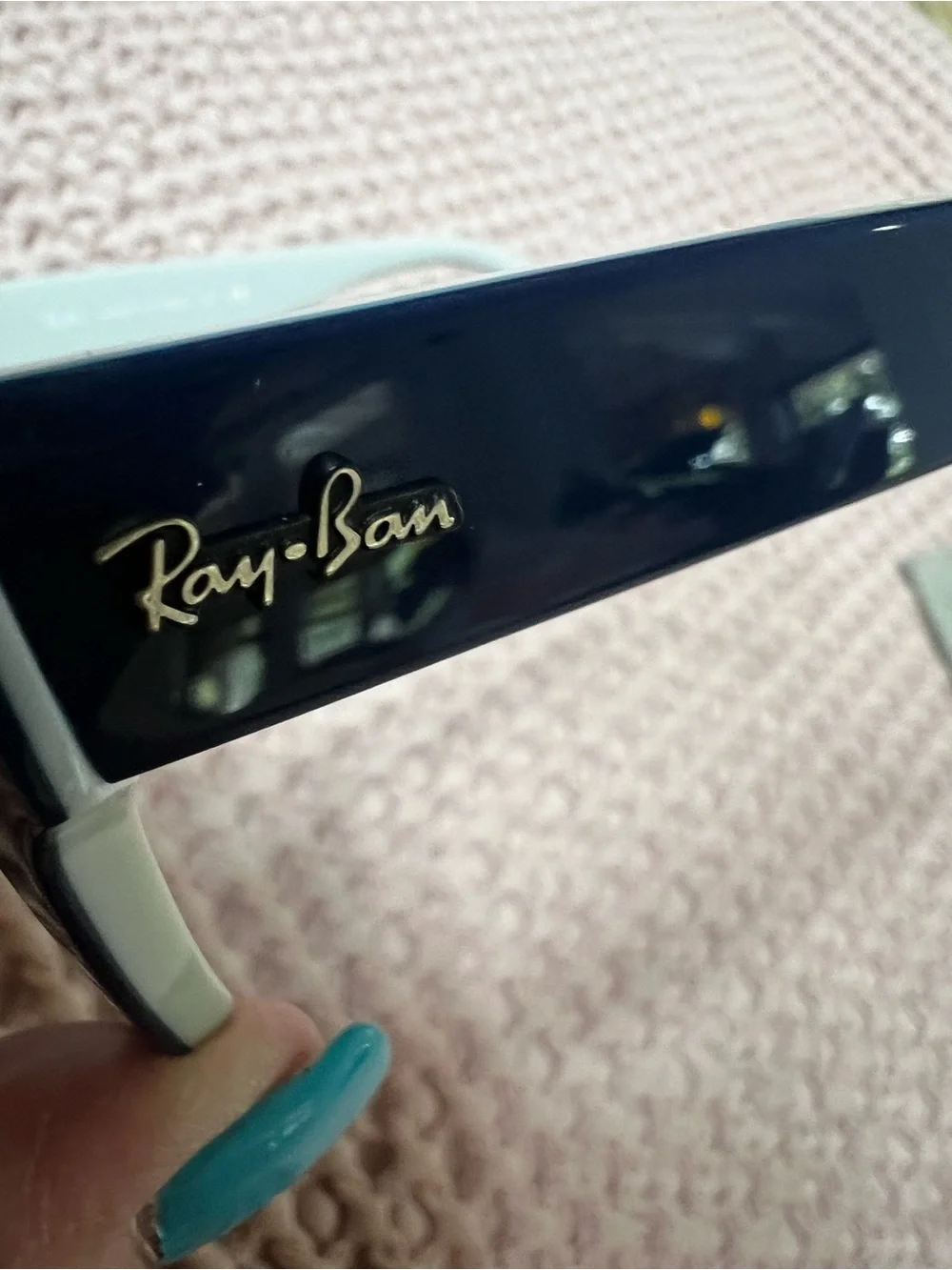 Ray-Ban State Street RB2186 1299/3M Blue Gradient Sunglasses NWT 49mm